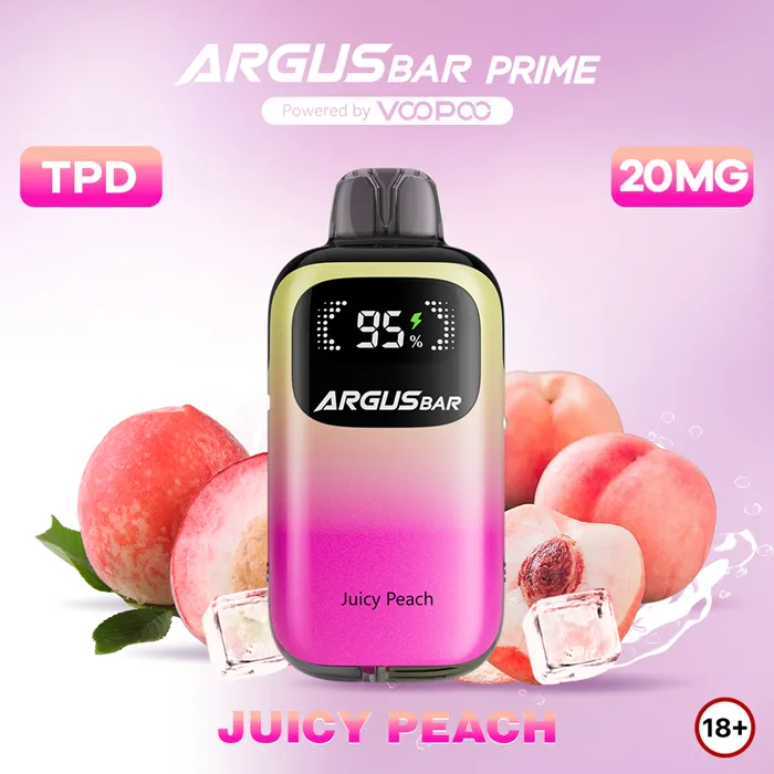 Voopoo argusbar prime 12000puffs одноразовий vape
